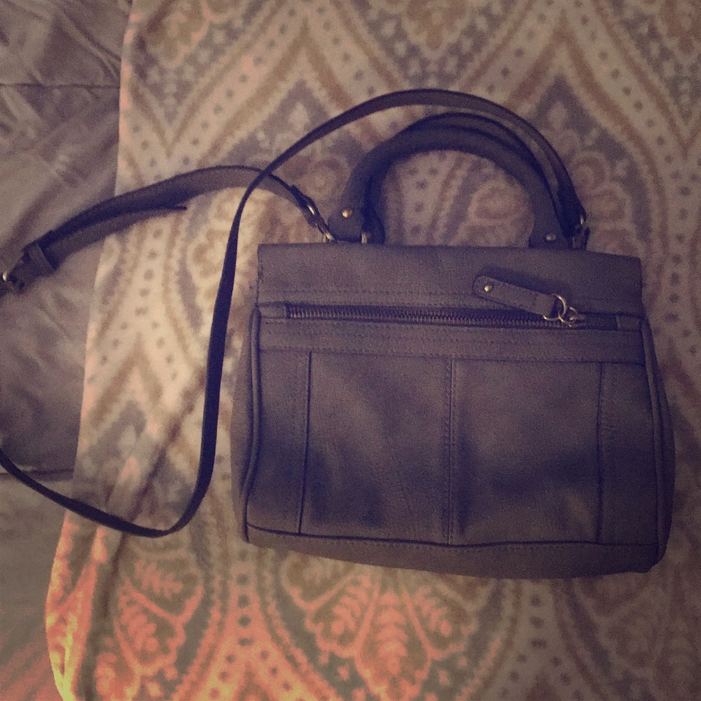 Merona gray side bag